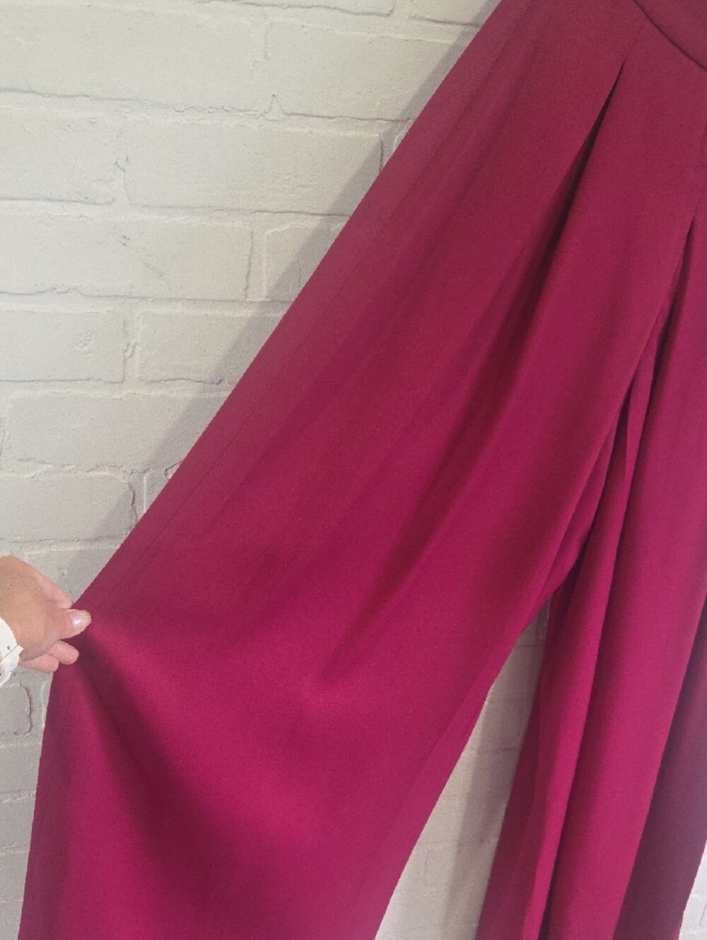 Massimo Dutti Wide Leg Pants - Picture 3 of 8